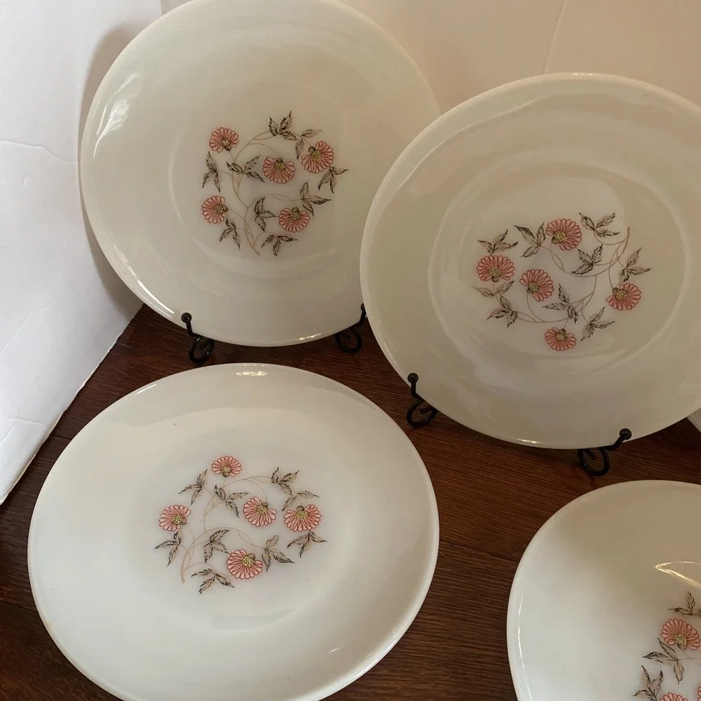 Milk Glass Fire King 9